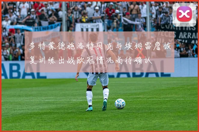 多特蒙德施洛特贝克与埃姆雷詹恢复训练出战欧冠情况尚待确认